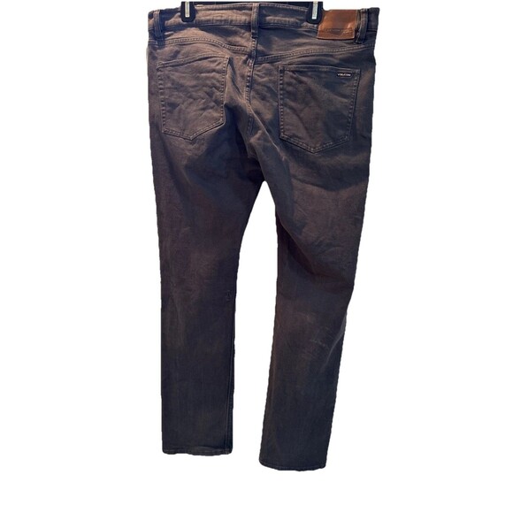 Volcom Denim Jeans 91 CM CA Vorta Slim Straight Mens 32” Waist Gray - Picture 10 of 10